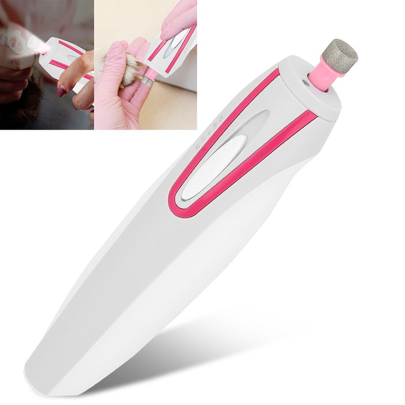 2 in 1 Dog Electric Nail Grinder Pet Trimmer with