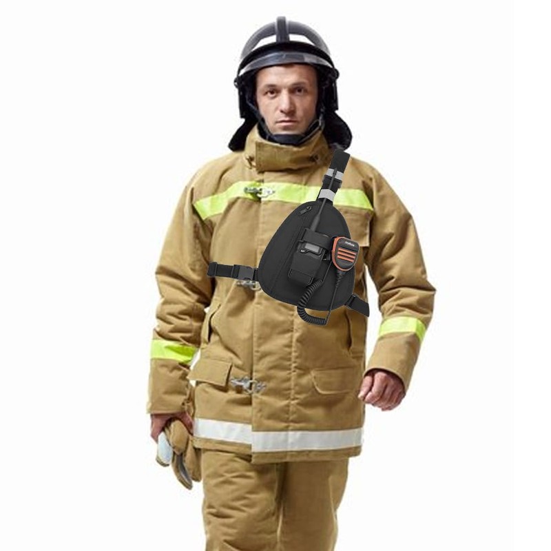 JoyRole Walky Talky Chest Harness Shoulder Radio Holster Chest Pack