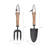 Horton Fork and Trowel Set by Garden Trading | Crafted
