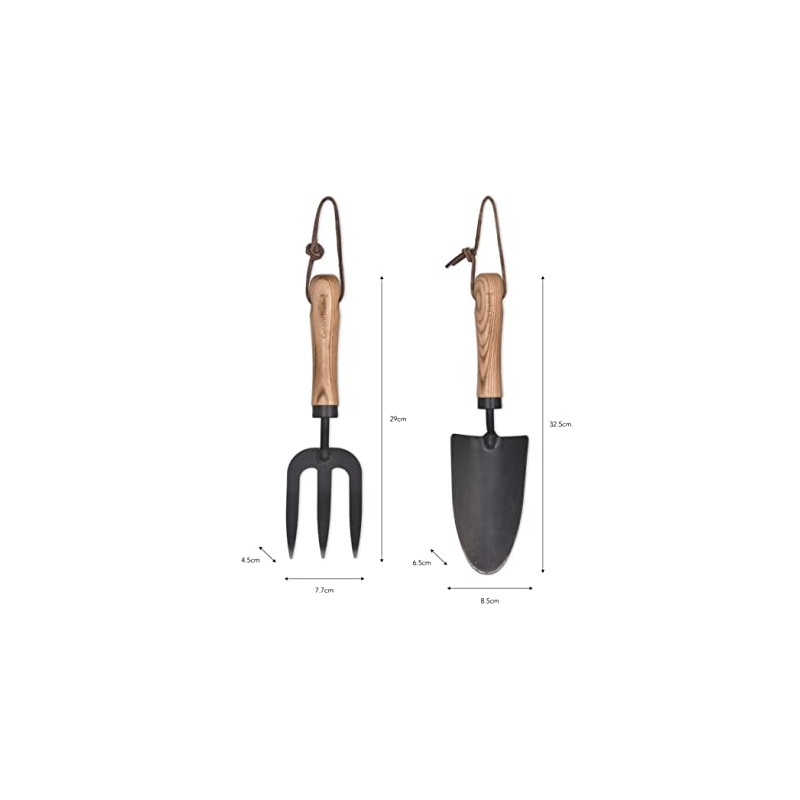 Horton Fork and Trowel Set by Garden Trading | Crafted