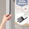 Foam Weather Stripping Door Seal Strip, V Shape Self-Adhesive Backing