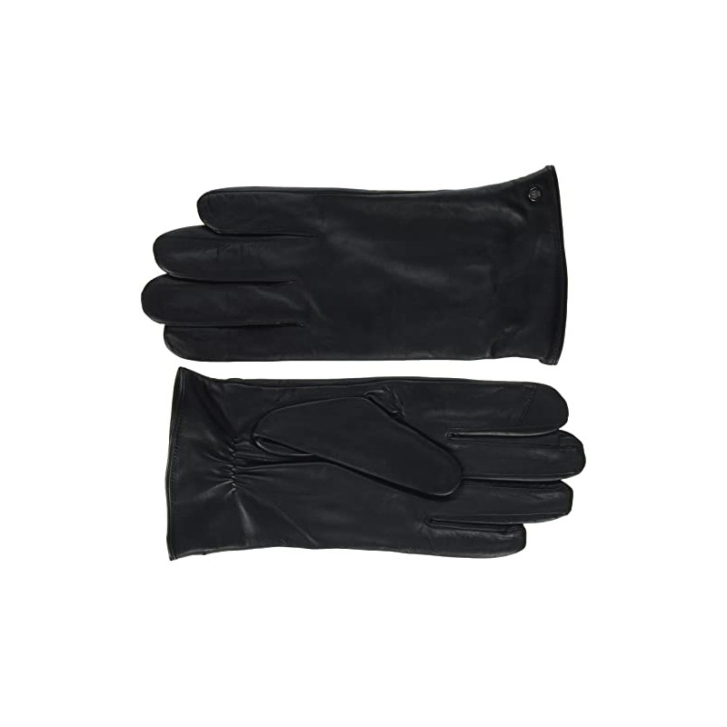 Roeckl Men's Boston Touch Leather Gloves, black