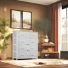 DWVO Dresser for Bedroom, Tall Dresser, Fabric Dresser with 8