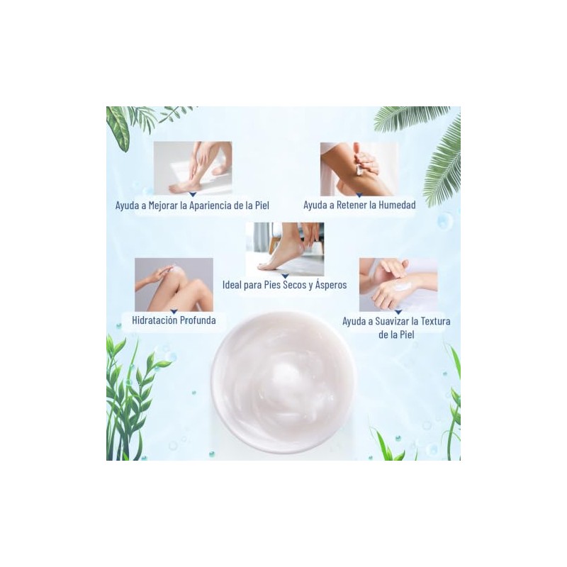 OUKEYA Crema de Urea 40% con Glicerina y Vitamina E