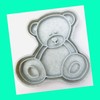 Set of 3 Cookie Teddy Bear Themed Cookie Cutters