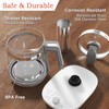 ICOOKPOT Hot Electric Kettle with Tea Infuser and Temperature Control,