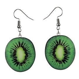 NOLITOY 2pcs Creative Fruit Earrings for Women Fashion Ear Dangle Jewellery for Girl Party Banquet Accessory ()