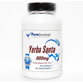 Yerba Santa 900mg // 90 Capsules // Pure // by PureControl Supplements