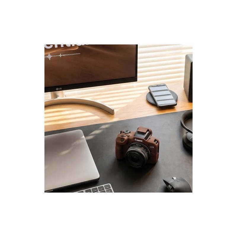 Funda protectora para cámara Canon EOS R100, de silicona suave