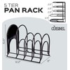 Cuisinel Heavy Duty Pots and Pans Organizer Rack - 12.2"-Inch