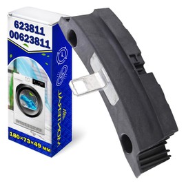 Door Hook for Tumble Dryer 180x73x49 mm with the Original Code 623811 00623811 for Bosch for Balay for Constructa for Siemens for Neff - Warranty 10 Years - MONTERAL