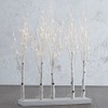 Raz 30 Inch Lighted Birch Grove NEW with Twinkle Lights