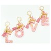 TTYY Initial Letter Keychain for Women Gift for Young Teenage