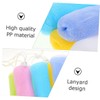 Mikinona 15pcs Exfoliating Soap Saver Pouch Lightweight Bathing Soap Bag