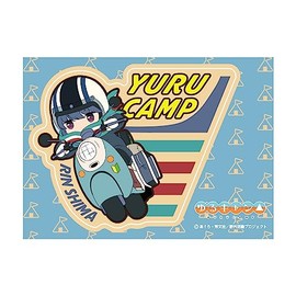 Yurucamp SEASON 2 Rin on Scooter Magnet Sticker