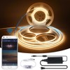 INDARUN 3000K COB Led Strip Light Warm White Dimmable, 16.4ft