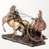 Veronese Design Roman Chariot Sculpture WU72011A4 Bronze