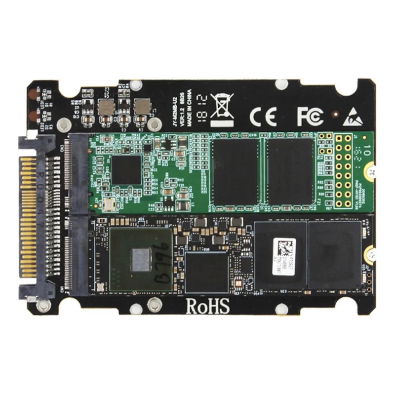 L. Adaptador M.2 Sdd A U.2 2en1 M.2 Nvme Y