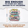 100 Days in The Books Sticker Sticker - Colorful -