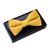 MASADA Mens Retro Corduroy Bow Tie Pre-tied Fully Adjustable Handmade