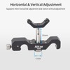 Nitze 15mm Universal Lens Support with Rolling Y-Bracket and 1/4”,