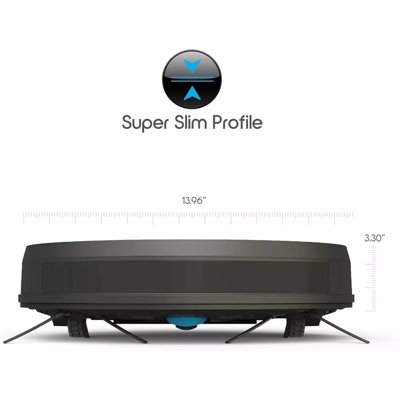 ionvac Tzumi IonVac UltraClean UV Sanitizing Robovac Robot Vacuum 7688