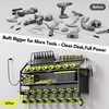YFFSRJDJ Power Tool Organizer Wall Mount with Charging Station, 8
