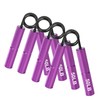 Hand Grip Strengthener Set, 50 LB Resistance, Metal Construction, Purple,