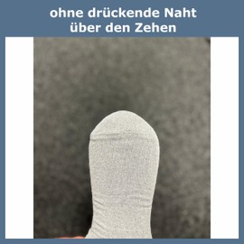 GAWILO Warm Knee Socks for Men and Women (4 Pairs) Long Socks with Comfort Waistband Ideal as Riding Socks with Padded Sole, lightgrey