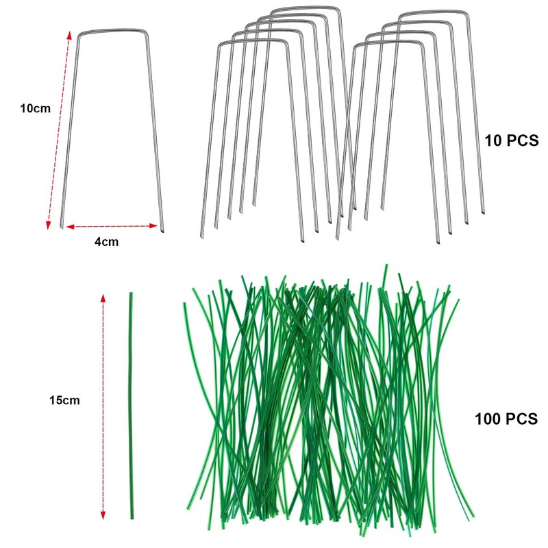 Boao, Bird Protection Net with 100 Wire Ties and 10