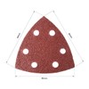 sourcing map Detail Sander Sandpaper, Triangular Sanding Paper, Hook and