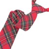 DQT Men's Tartan Plaid Formal Casual Patterned Classic Tie -