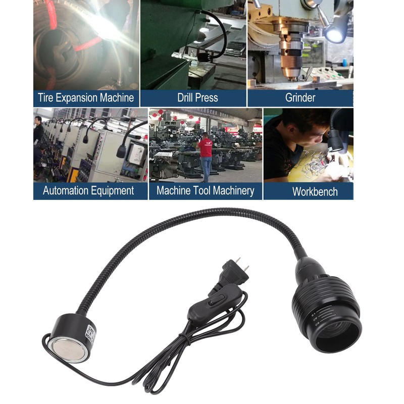 9W LED Work Lamp Telescopic Zoom with Magnetic Base Flexible