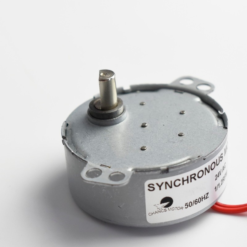 CHANCS Synchronous Motor TYD-50 24V AC 1/1.2RPM CCW 4W Fixed