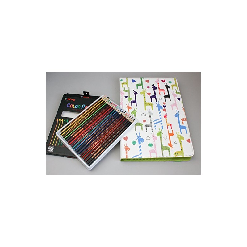 Emartbuy Colouring Pencils Ergonomic Triangular Barrel Pack of 72 -