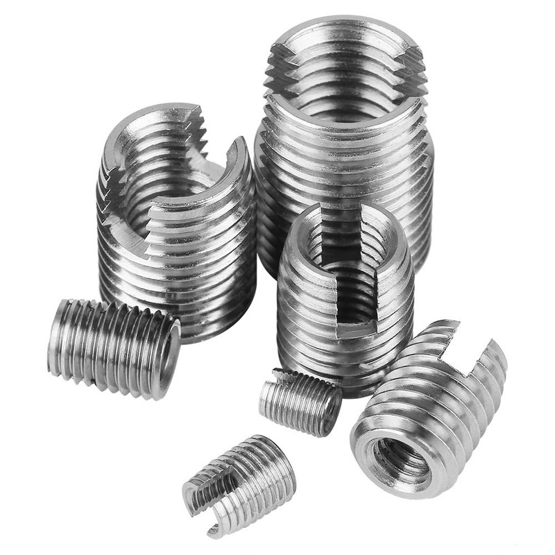 Akozon Stainless Steel Spiral Coil 50 Pieces Stainless Steel Internal