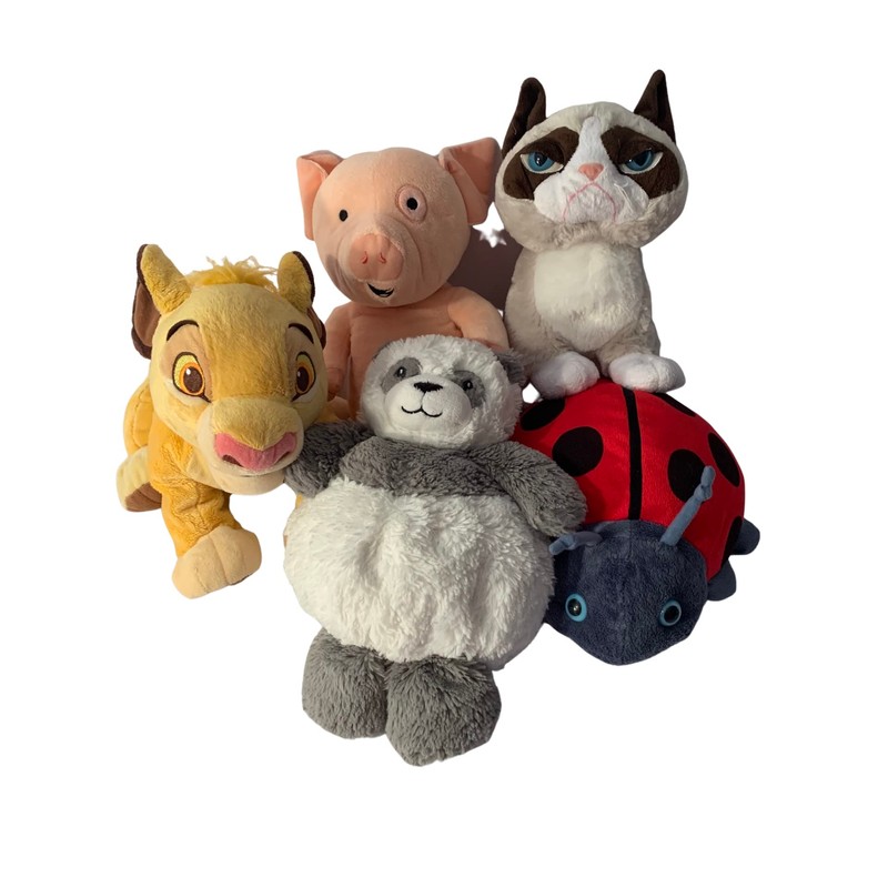 Aunt Sandy's Sewing Weighted Stuffed Animal with 3 lbs, Lady