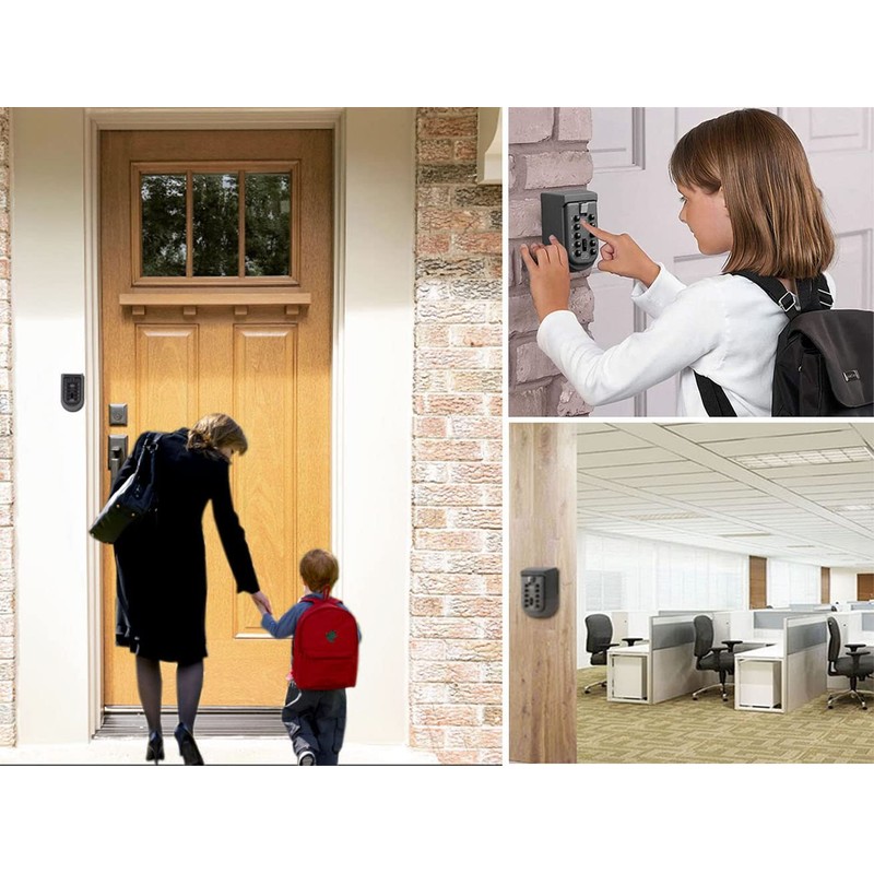 Votmores Key Lock Box for House Key, Lock Box with