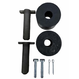 Automann Slide Rail Kit Fontaine Fifth Wheel Pin Kit with Bushings For Fontaine 5th Wheels KP110 For All Makes of Semi Trucks Compatible with KITPIN136, KITPIN191, and KITPINUNVL