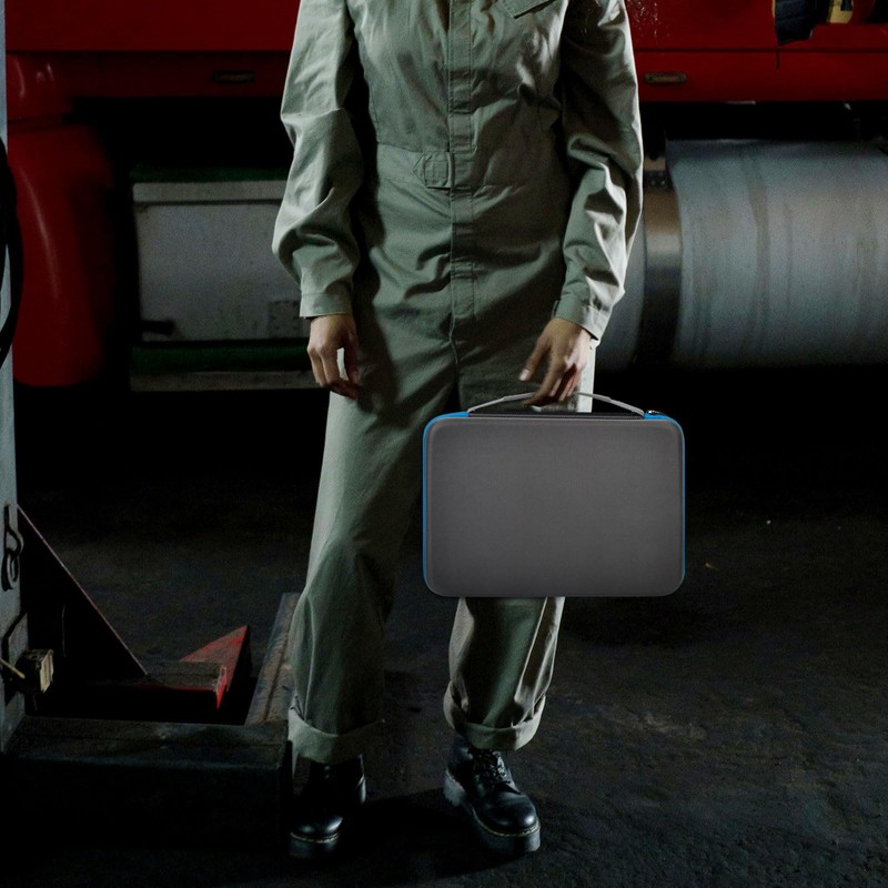 Battery Organizer Storage Holder Case Box with Tester Checker BT-168.