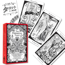 Hermetic Tarot Deck Tarot Divination with Japanese Manual (English Language Not Guaranteed)