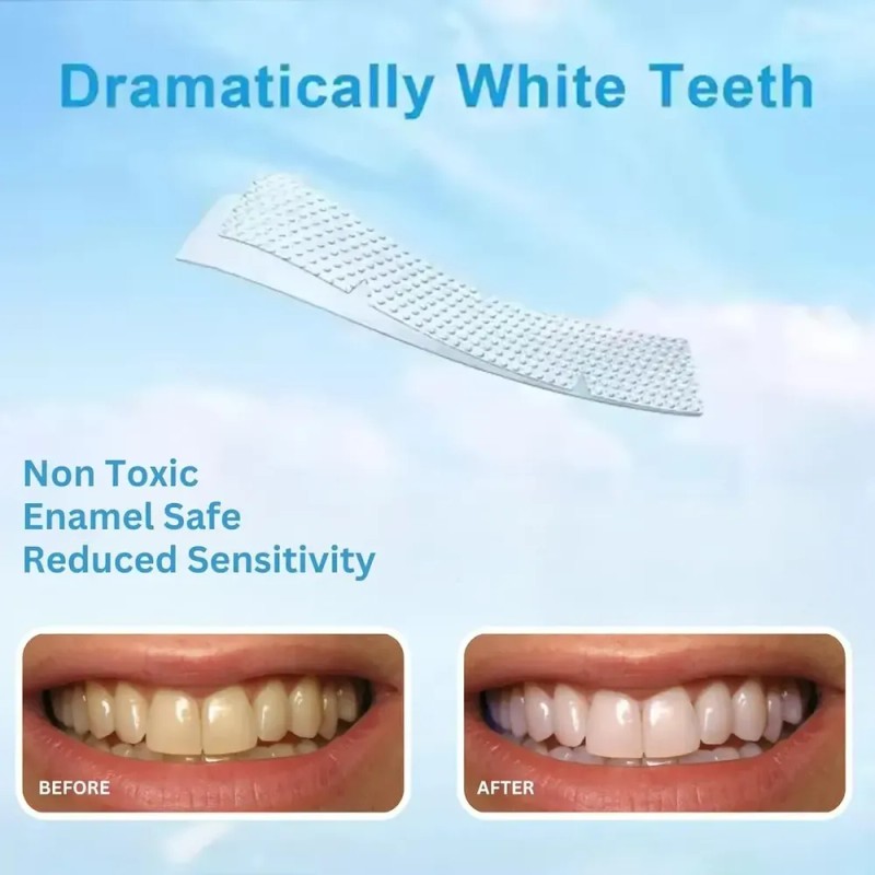 Tiras 3d White Blanqueadoras Dentales