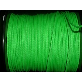 60X Custom Strings Flo Green BCY #24 D Loop Rope Release Material 3'