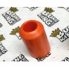 Bung King Replacement Delrin Crash Bar Slider End, ORANGE, 2.0",