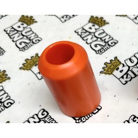 Bung King Replacement Delrin Crash Bar Slider End, ORANGE, 2.0", Smooth