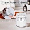 Lotion Dispenser Travel,Refillable Airless Pump Jar Empty for Liquid,50ML Vacuum