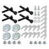 44 PCS Upper Lower Control Arm Bolts With Nuts Compatible