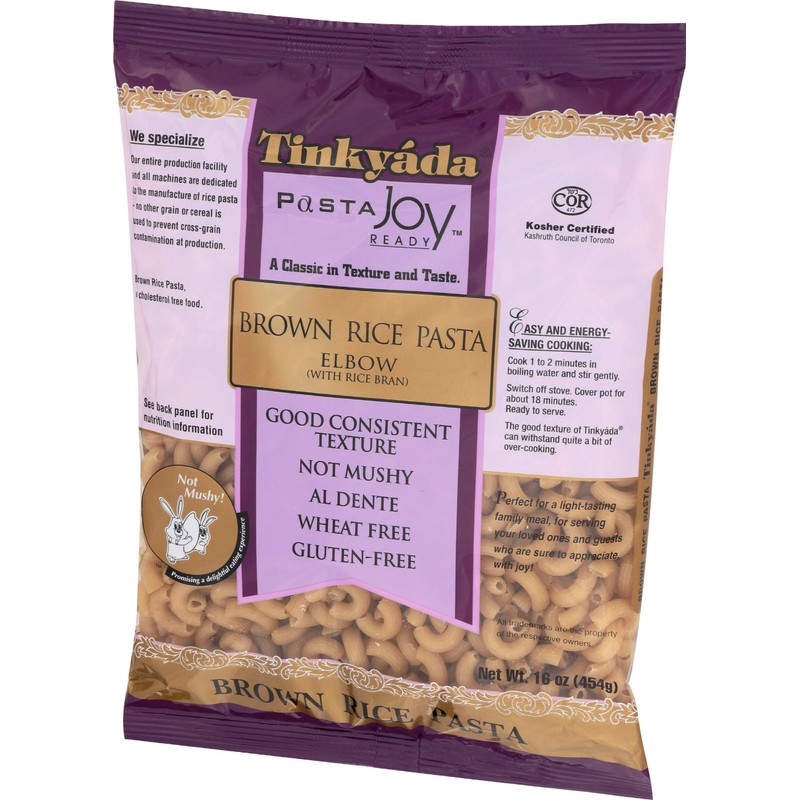 Tinkyada Pasta Brown Rice Elbow, 16 oz