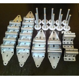 Clopay Garage Door Hardware Kit - 12x7 or 10x7 - Rollers, Hinges, Brackets