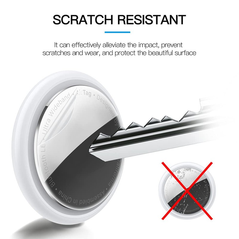 AWINNER Airtag Protective Film Protector (Front and Back) Ultra Clear